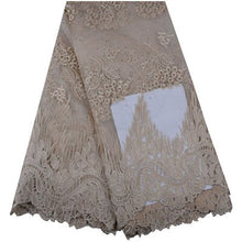 Load image into Gallery viewer, African Tulle Lace Fabric