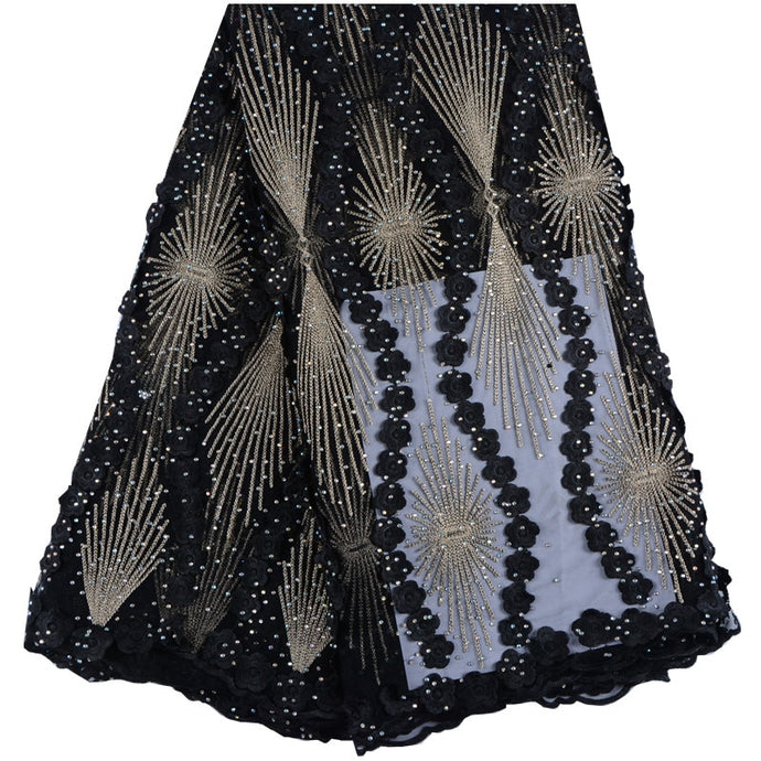 Lace Fabric For Wedding Black