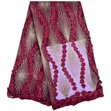 Load image into Gallery viewer, Lace Fabric For Wedding Black