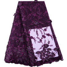 Load image into Gallery viewer, African Tulle Mesh Lace