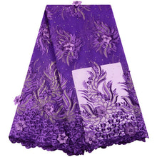 Load image into Gallery viewer, Africa Lace Fabric For Wedding Dresses