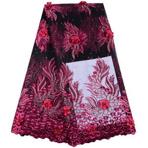 Africa Lace Fabric For Wedding Dresses