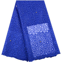Load image into Gallery viewer, French Lace Fabric Pure White