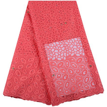 Load image into Gallery viewer, French Lace Fabric Pure White
