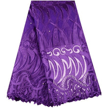 Load image into Gallery viewer, French Mesh Lace Fabric