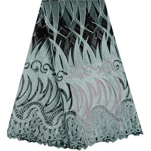 French Mesh Lace Fabric