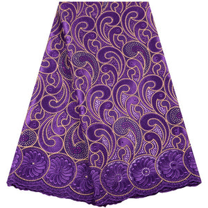 Cotton African Dry Cotton Lace Fabric