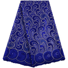 Load image into Gallery viewer, Cotton African Dry Cotton Lace Fabric