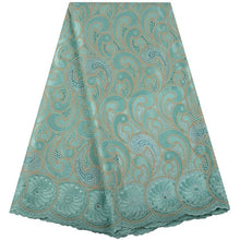 Load image into Gallery viewer, Cotton African Dry Cotton Lace Fabric