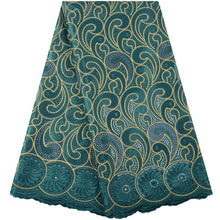 Load image into Gallery viewer, Cotton African Dry Cotton Lace Fabric