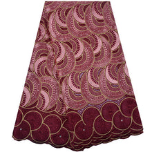 Load image into Gallery viewer, African Lace Fabric