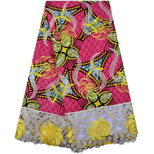 Load image into Gallery viewer, African Wax Lace Fabric