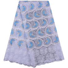 Load image into Gallery viewer, Royal Purple African Lace Fabric