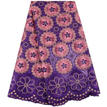 Load image into Gallery viewer, African Dry Lace Fabric