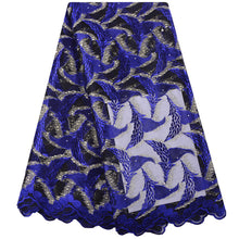 Load image into Gallery viewer, African Lace Fabric For Wedding Dress