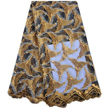 Load image into Gallery viewer, African Lace Fabric For Wedding Dress