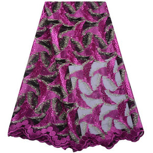 African Lace Fabric For Wedding Dress