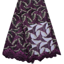 Load image into Gallery viewer, African Lace Fabric For Wedding Dress