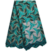 Load image into Gallery viewer, African Lace Fabric For Wedding Dress