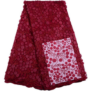 Lace Fabric Fashion Nigerian