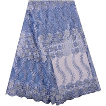 Load image into Gallery viewer, Lace Fabric Beautiful Applique Stones