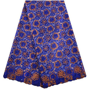 Cotton Lace Fabric Light Flower
