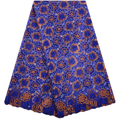 Cotton Lace Fabric Light Flower