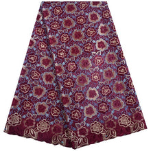 Load image into Gallery viewer, Cotton Lace Fabric Light Flower