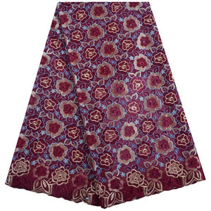 Cotton Lace Fabric Light Flower