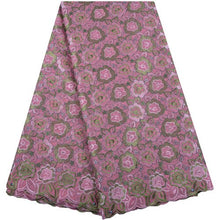 Load image into Gallery viewer, Cotton Lace Fabric Light Flower