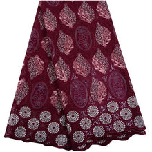 Load image into Gallery viewer, African Dry Lace Fabric