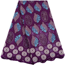 Load image into Gallery viewer, African Dry Lace Fabric