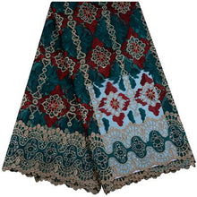 Load image into Gallery viewer, Guipure French Lace Fabric With Beads